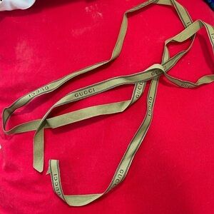 Gucci ribbon 5 ft